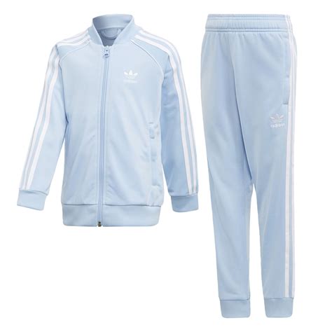 adidas anzug hellblau damen